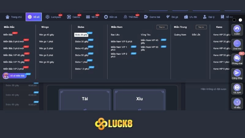 Chào mừng bạn đến với chuyên mục Xổ số LUCK8
